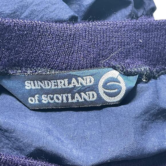 VTG Sunderland of Scotland Embroidered Argyle Golf Windbreaker XL Jacket Preppy - Picture 6 of 6